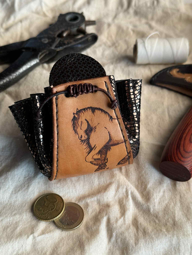 Bourse cheval de trait