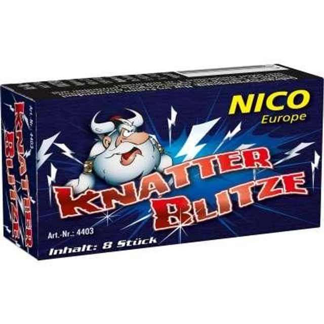 Knatterblitze, 8er-Schtl., KAT F1