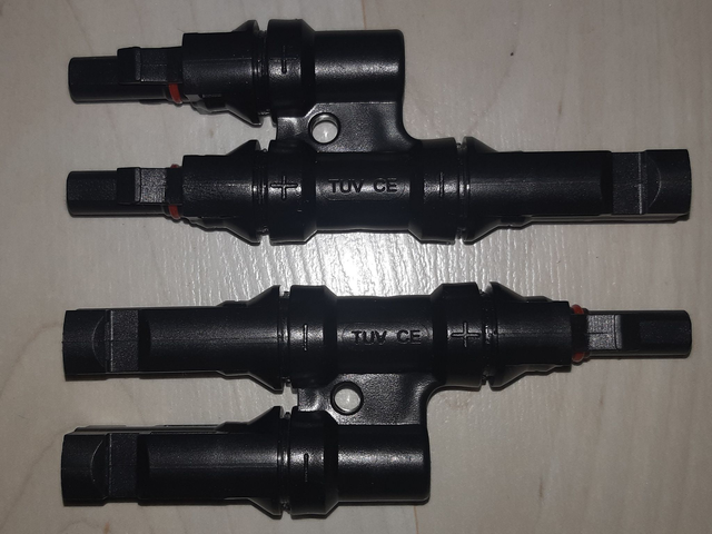 Raccords (Paire) MCX doubles, compatibles MC4