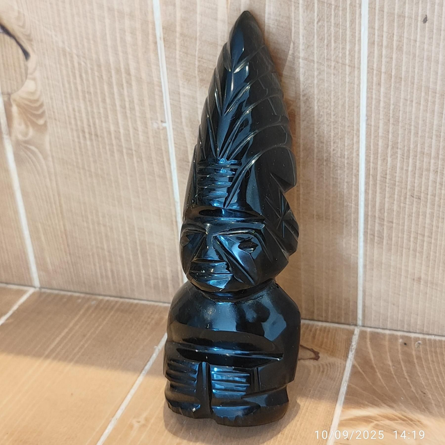 Statuette Obsidienne du Mexique #2