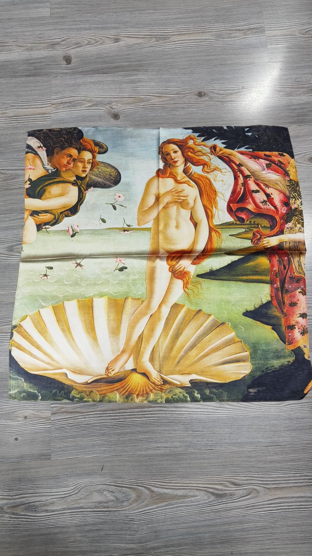 Foulard quadrato La nascita di Venere di Botticelli