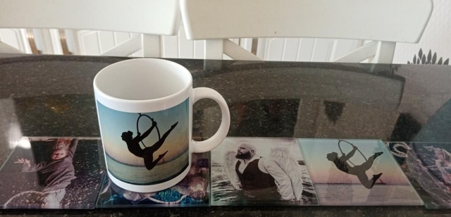 Aria Mug &amp; Coaster Set