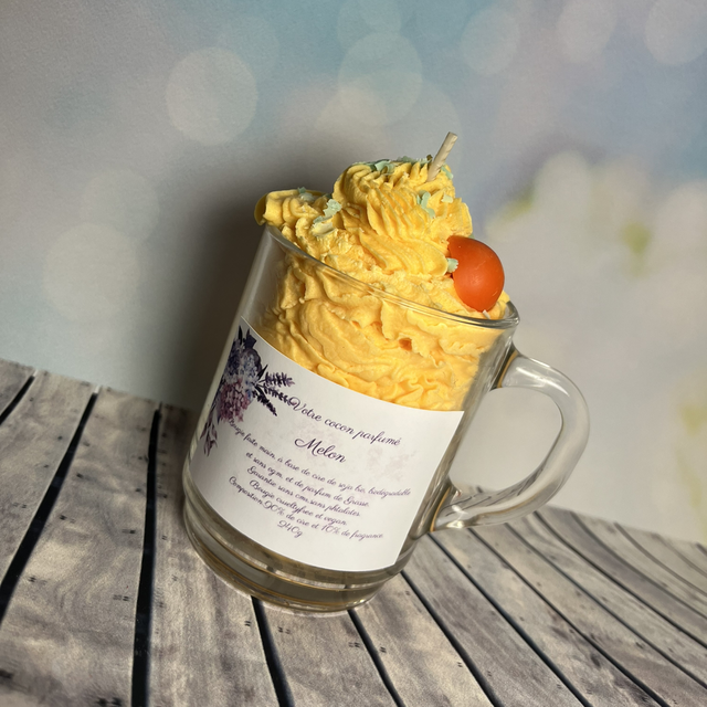 Bougie exquise melon