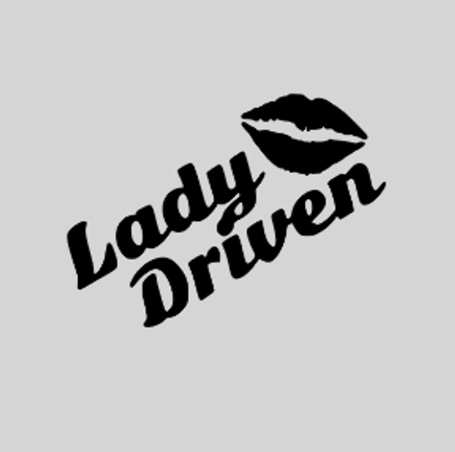 Lady Driven Decal (2)