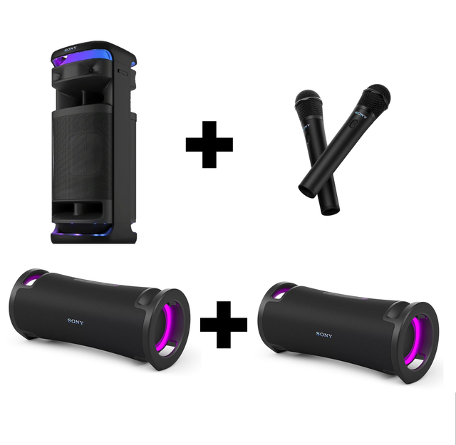 Prenájom: SONY ULT Tower 10 (1000W+360° Sound) + ULT Field 7 2ks + ULT Mics 2ks