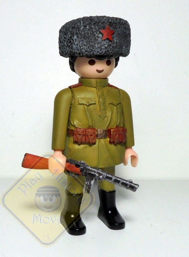 Soldado soviético del frente oriental 1941-45