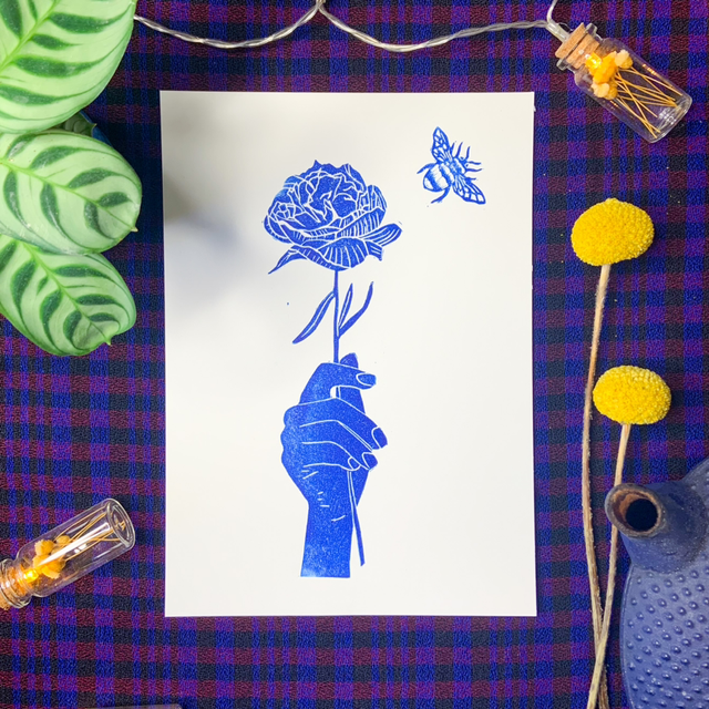 L’abeille et la rose