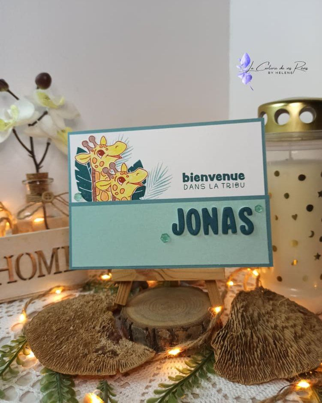 Carte prénom SUR COMMANDE