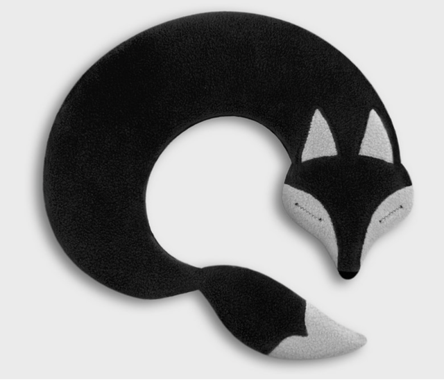 Tour de Cou spécial Bien être  &amp; transport &quot; Renard noir &quot;  