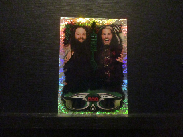 Bray Wyatt vs "Woken" Matt Hardy - Rivals Slam Attax Live Original Trading Card #34