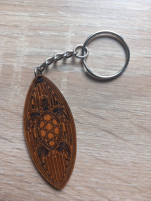 Porte-clé surf / tortue