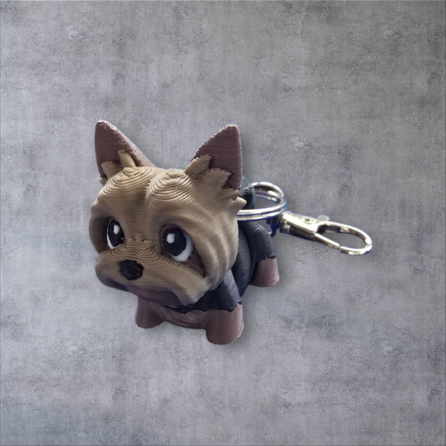 Porte-clé - Chien YORKSHIRE