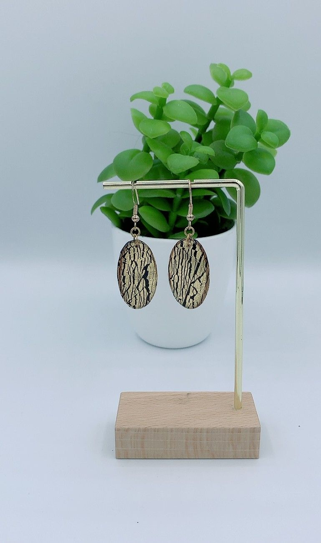 Boucles d'Oreilles "Eclat d'Or"