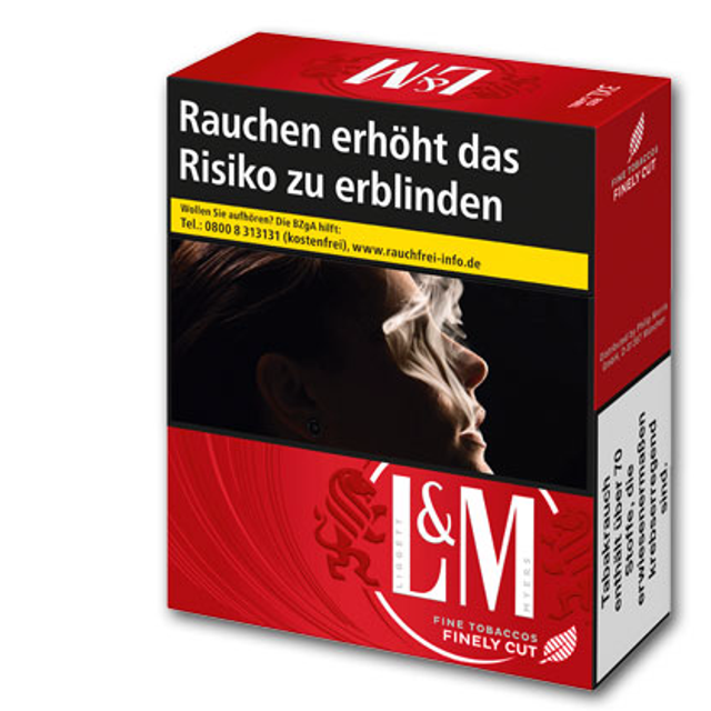 L&M Red Label 2XL-Box 10,00 € Zigaretten