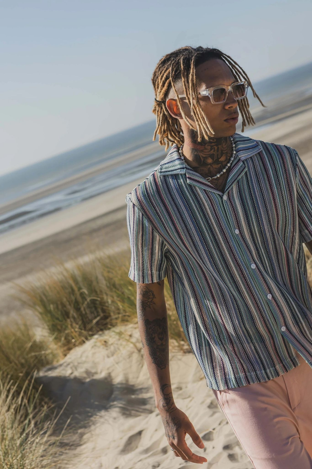 CHEMISE FRILIVIN À RAYURES