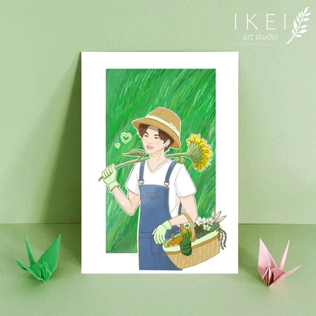 Harvest art print