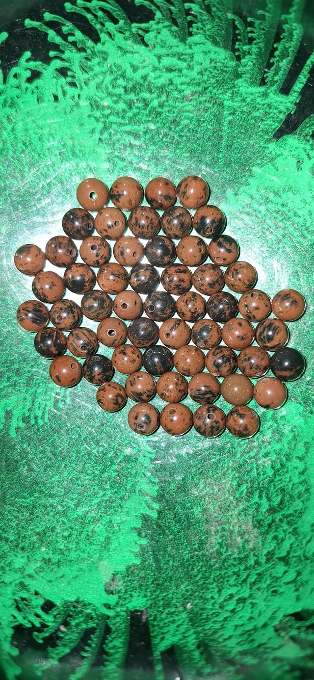 Mahogany obsidian 6mm