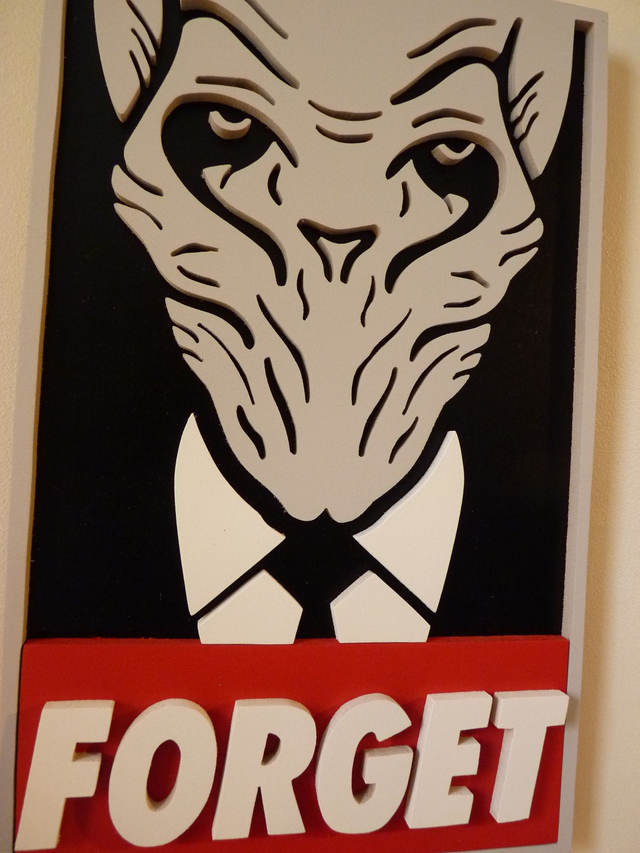 Silence du Doctor Who - 18x29 cms