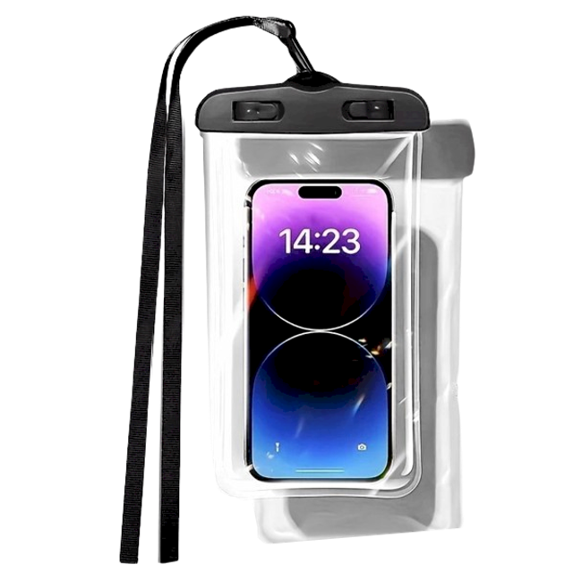 Étui de téléphone étanche grande taille