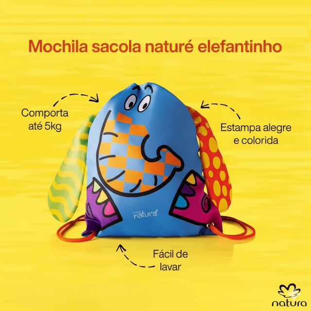 MOCHILA SACOLA NATURÉ