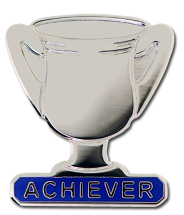 (4) Achiever Badge - Silver