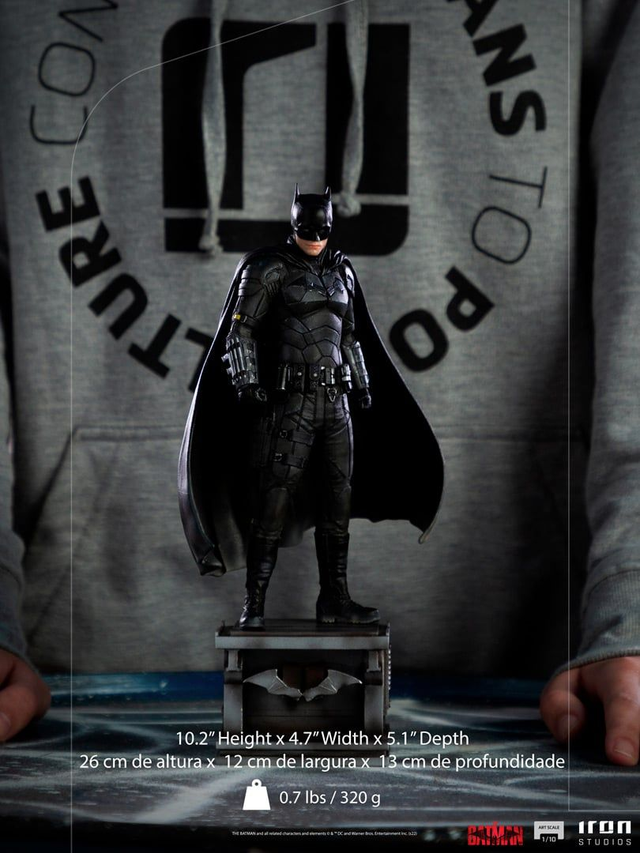 🌃The Batman – Statue 1/10 Art Scale - 26cm-DC COMICS🦇 Paga in 3 Rate Senza Interessi con PayPal!