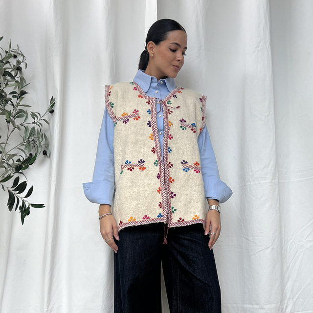 Chaleco lana gruesa 1.3