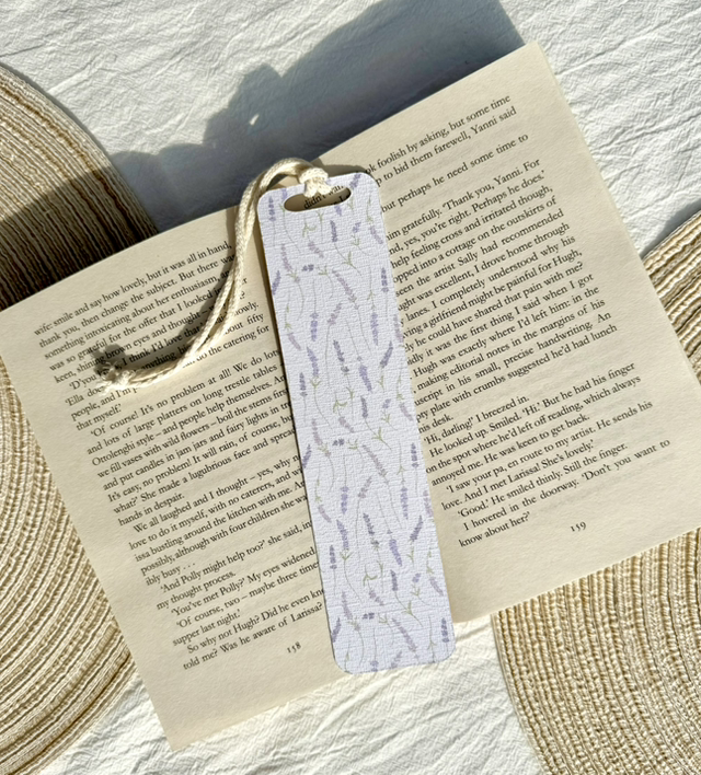 Lavender Breeze Bookmark