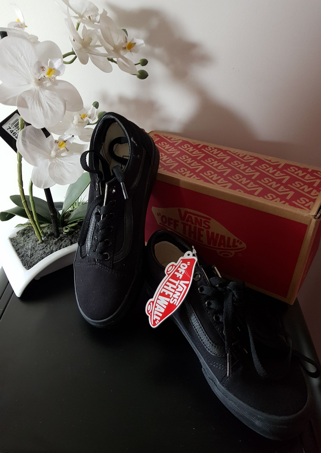 Tennis mixte Vans &quot;Off the Wall&quot; Old Skool noires