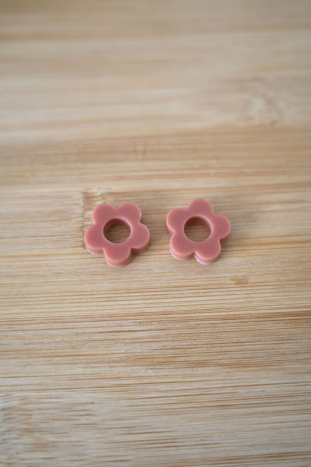 Petites pampilles fleurs corails