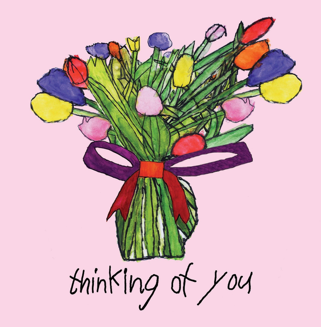 Thinking of You Card by Robert