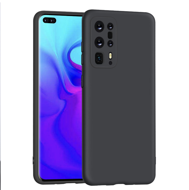 Huawei P40 Pro Plus TPU Backcover – Sort