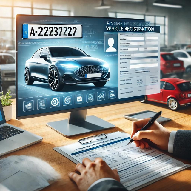 Immatriculation définitive d’un véhicule importé en ligne et à distance