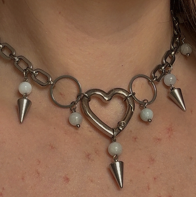 Collier ÈVE jade de Birmanie 