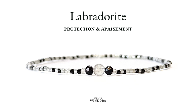 Bracelet | Labradorite - Trio (A)
