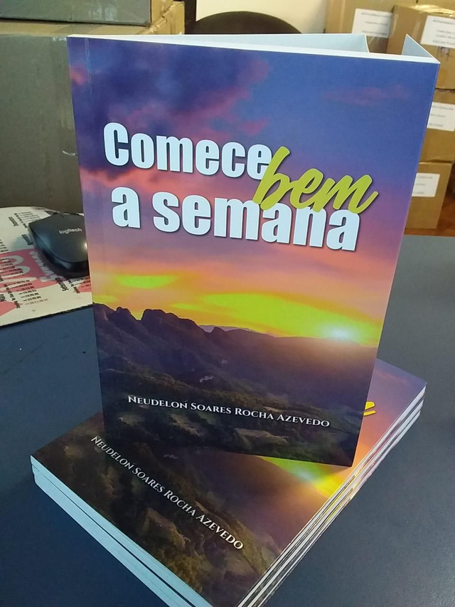Livro Comece Bem a Semana  - Pronta Entrega 
