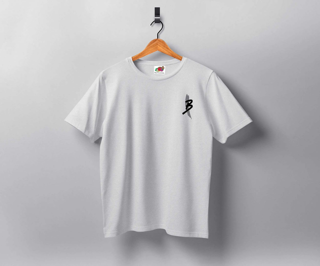 White Blockade B T-Shirt