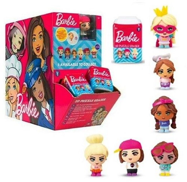 Barbie gommes 3D mystères en puzzle