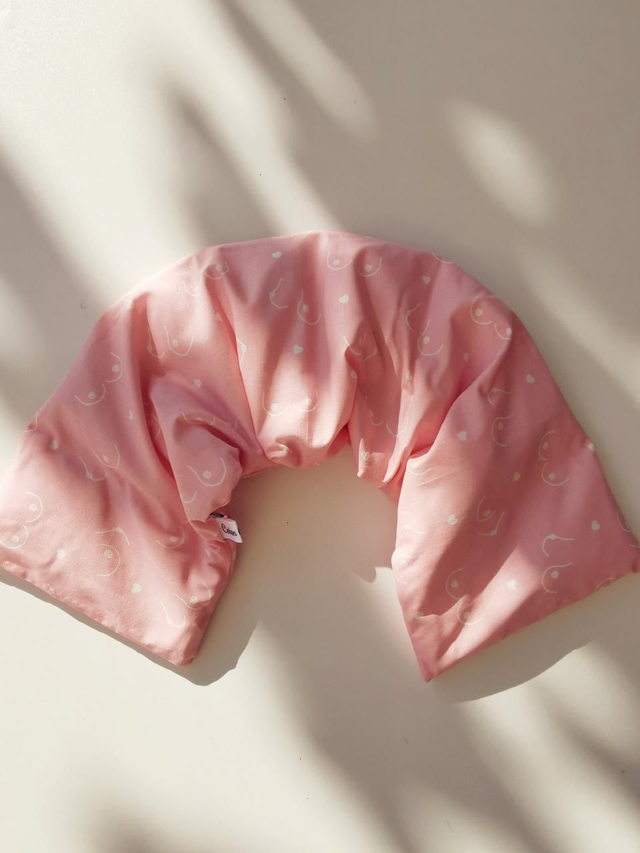 Bouillotte cervicale boobs rose