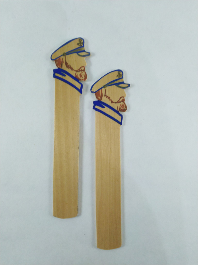 Marque-page Capitaine 