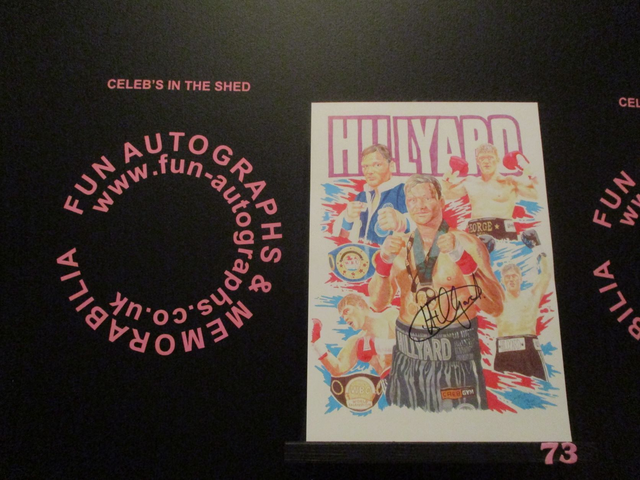 George Hillyard Limited Edition Signed A4 Portrait Drawing Print (73)