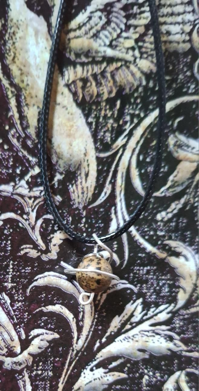 Customised "Planetary lovers" necklace