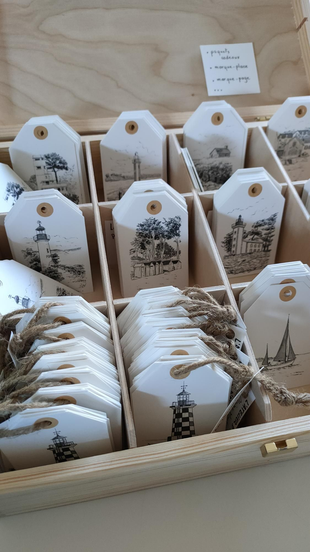 10 Étiquettes - Jeter l'Encre