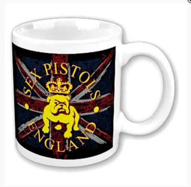 SEX PISTOLS BOXED MUG: BULLDOG &amp; FLAG