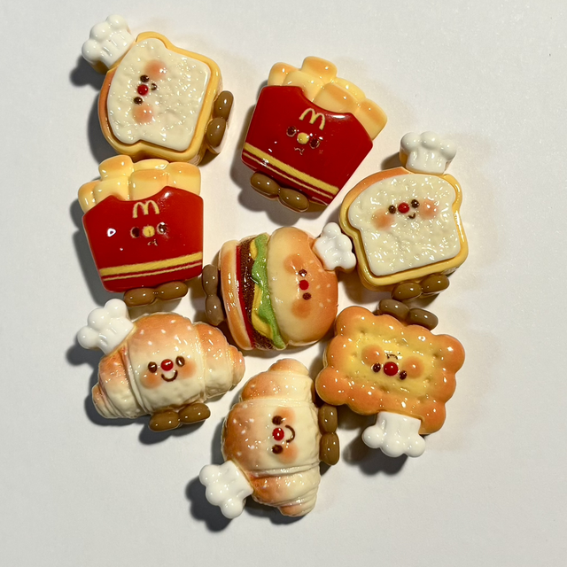 B- 8 Jellycat style foody flatbacks