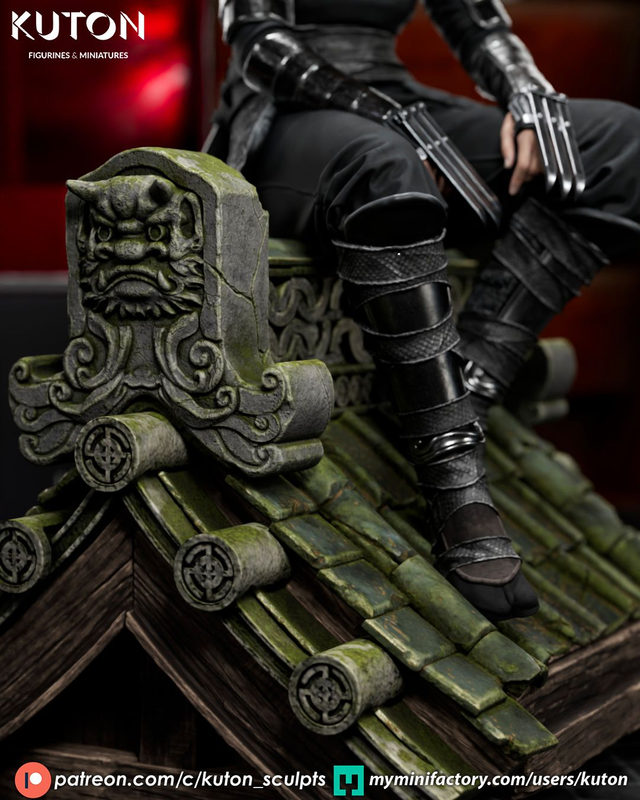 STATUE SHIORI série heroic fantasy