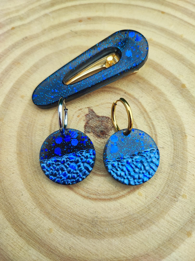 Box découverte - Barrette et Créoles interchangeables