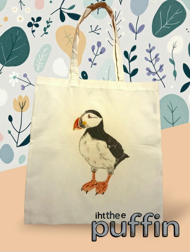The Puffin Tote Bag