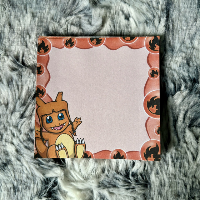 Charmander Square Notepad