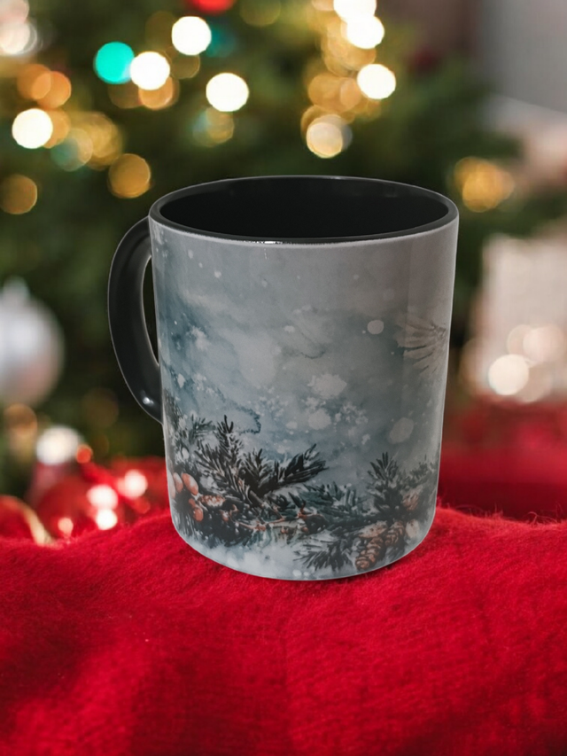 Mug de Noël – Ange Gardien & Sapin Enchanté